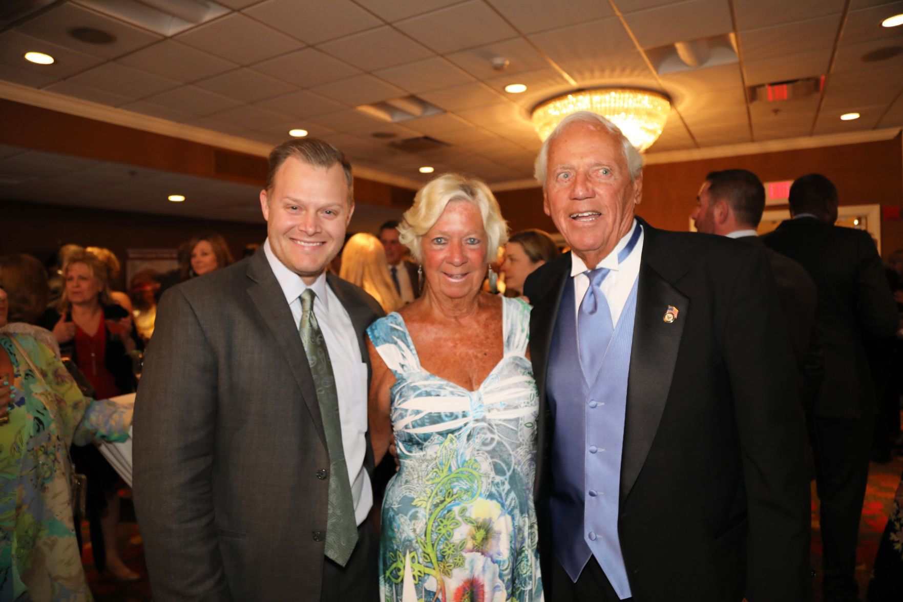 Eddie Flodberg, Gretchen and Don Gerber